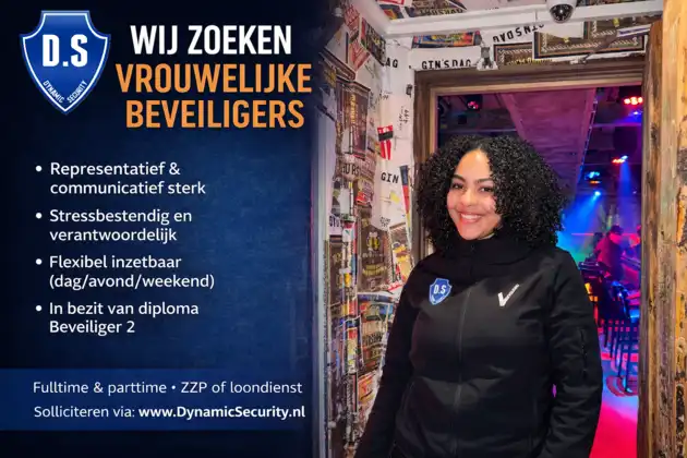 Beveiliger (V) Dynamic Security - Almere